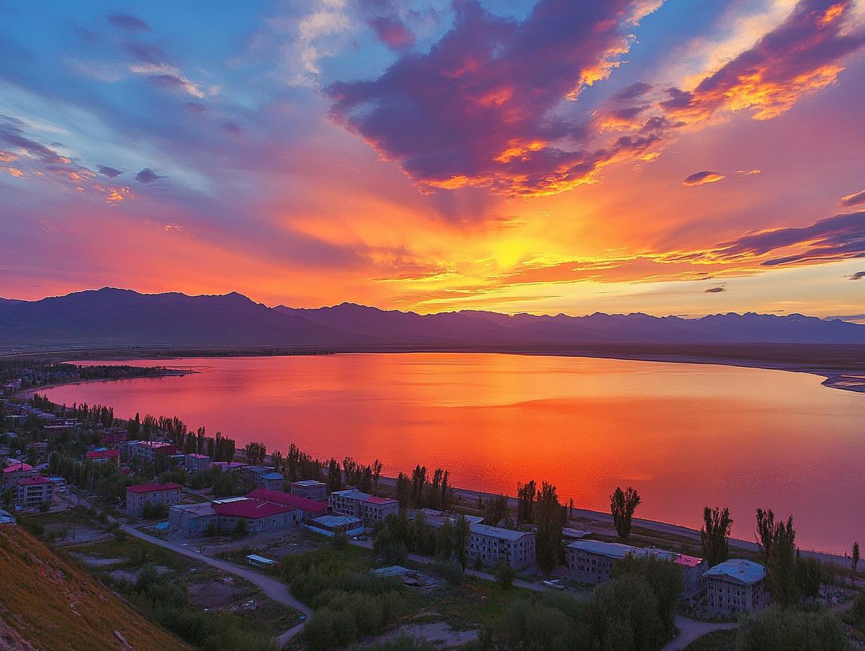 Отдых на берегу Алакольского озера